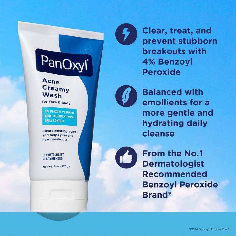 PanOxyl Clear & Hydrate Duo 170g / 48g